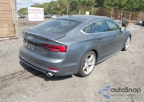 2018 Audi A5 2.0T Premium from USA, damaged, VIN WAUENCF54JA100591